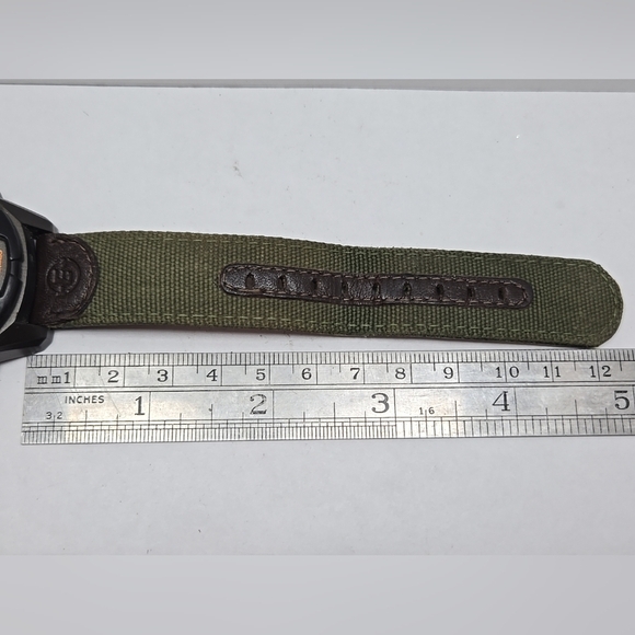 Mens Timex Expedition Indiglo T49947 Digital Watch Nylon Band Y9 New Battery - Picture 7 of 13